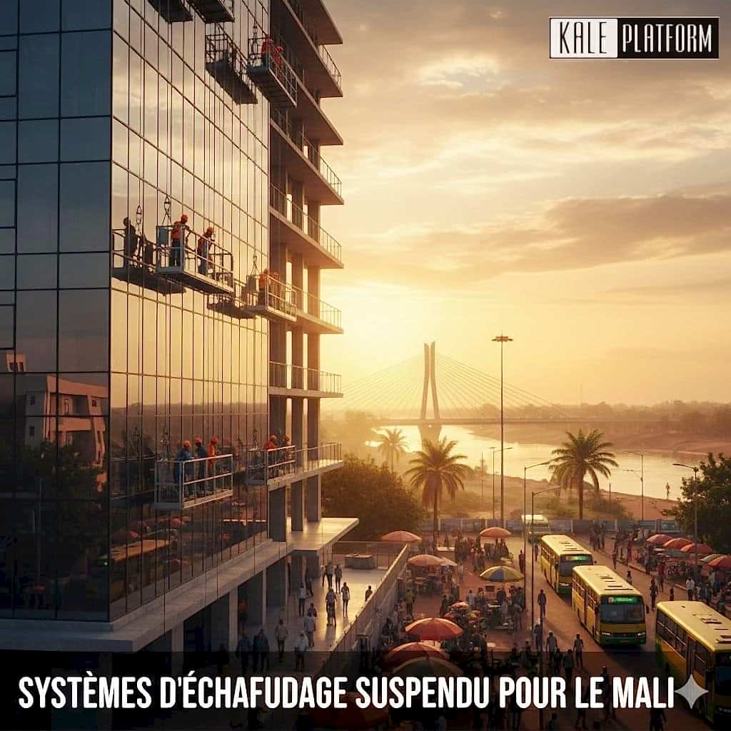 Échafaudages au Mali